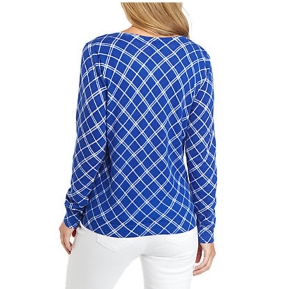 NEW colbalt blue cardigan sweater - Picture 2 of 5